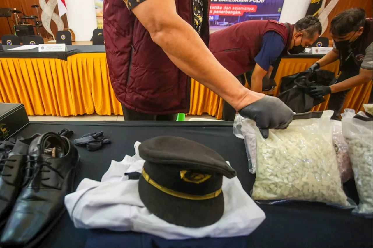 Malaysian Pilot Arrested in Jakarta with Over 70,000 Ecstasy Pills